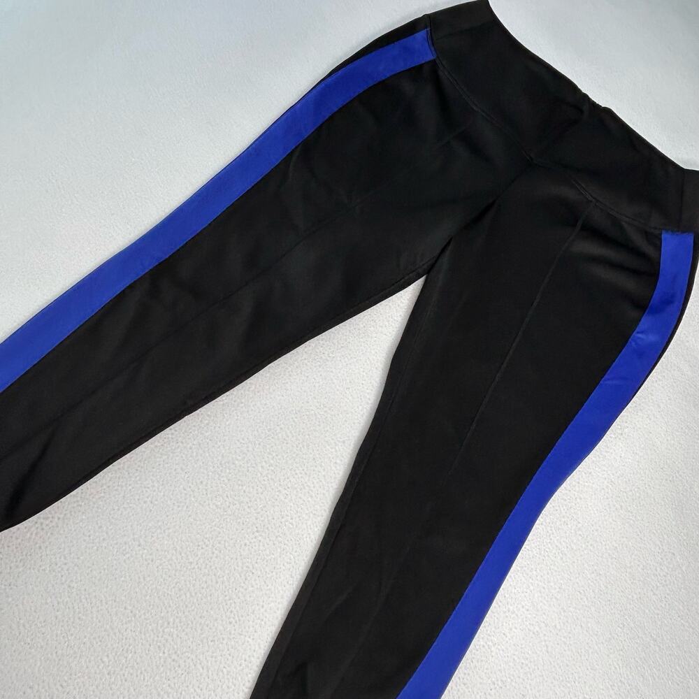 Talbots Women's Size 1XP NWT Fleece Leggings Black Blue